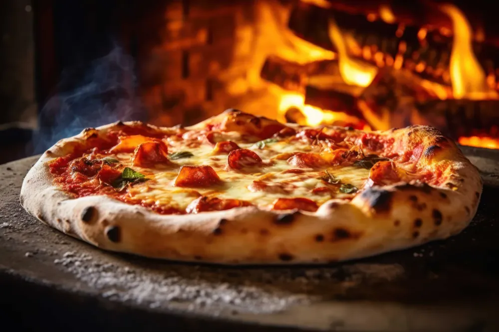 pizza au feu de bois